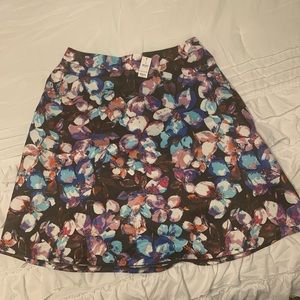 Brand new w/ tags The LIMITED floral A line skirt